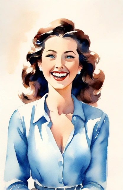 Photo to Watercolor Painting Generator Example Result